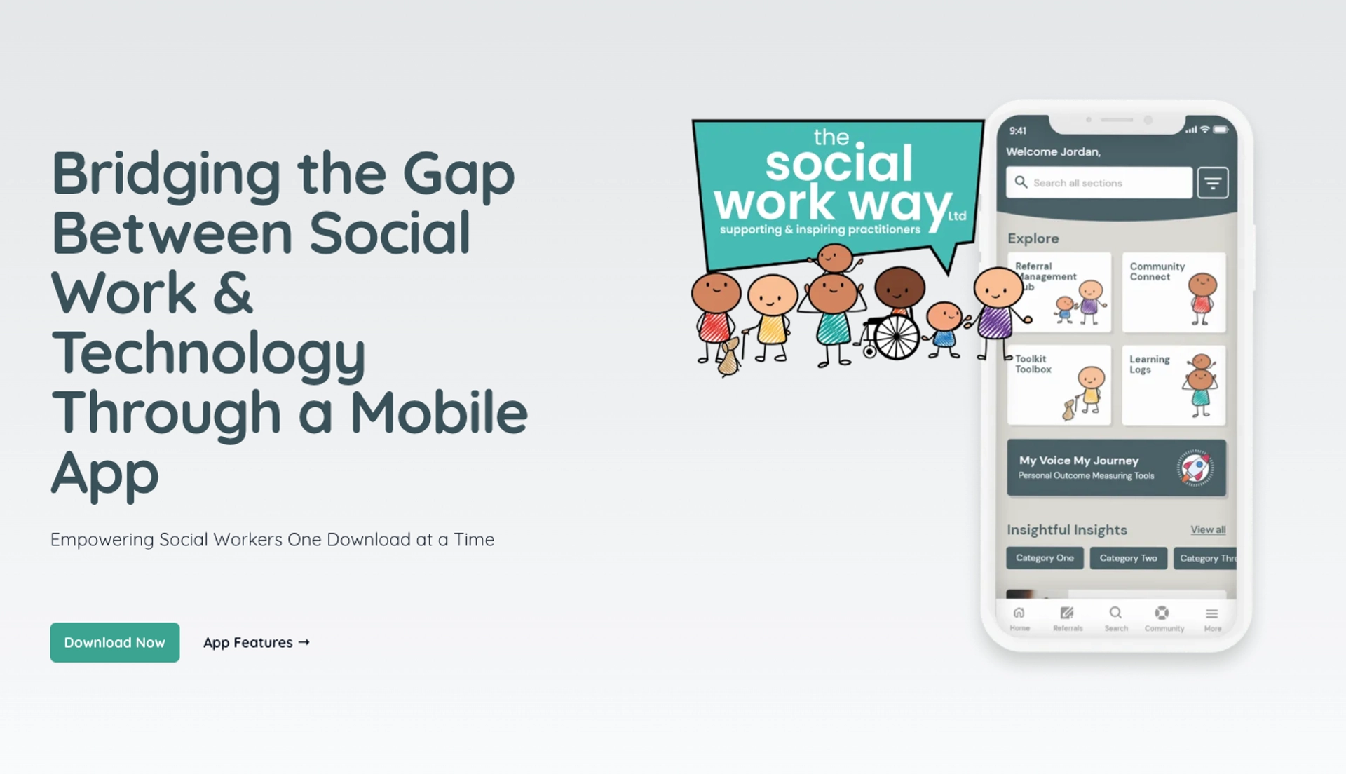 The Social Work Way website placeholder